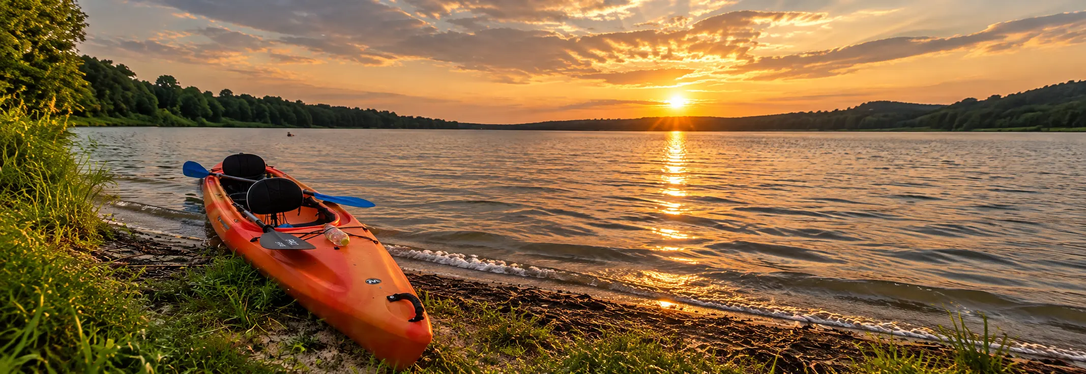 Kanutour auf der Elbe in der Prignitz